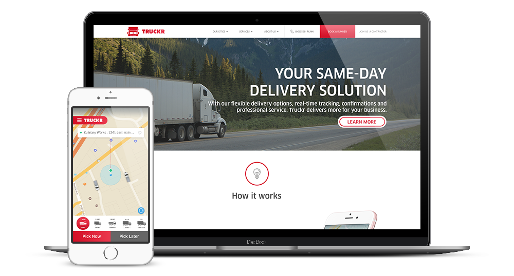 Uber For Trucks Clone like Uber Freight, Doft to jump start your On